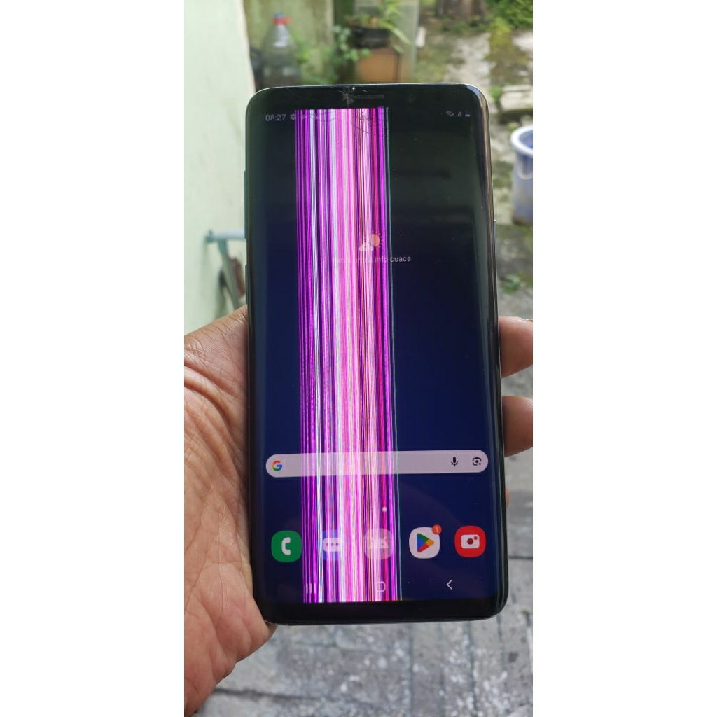 samsung s9 plus minus lcd