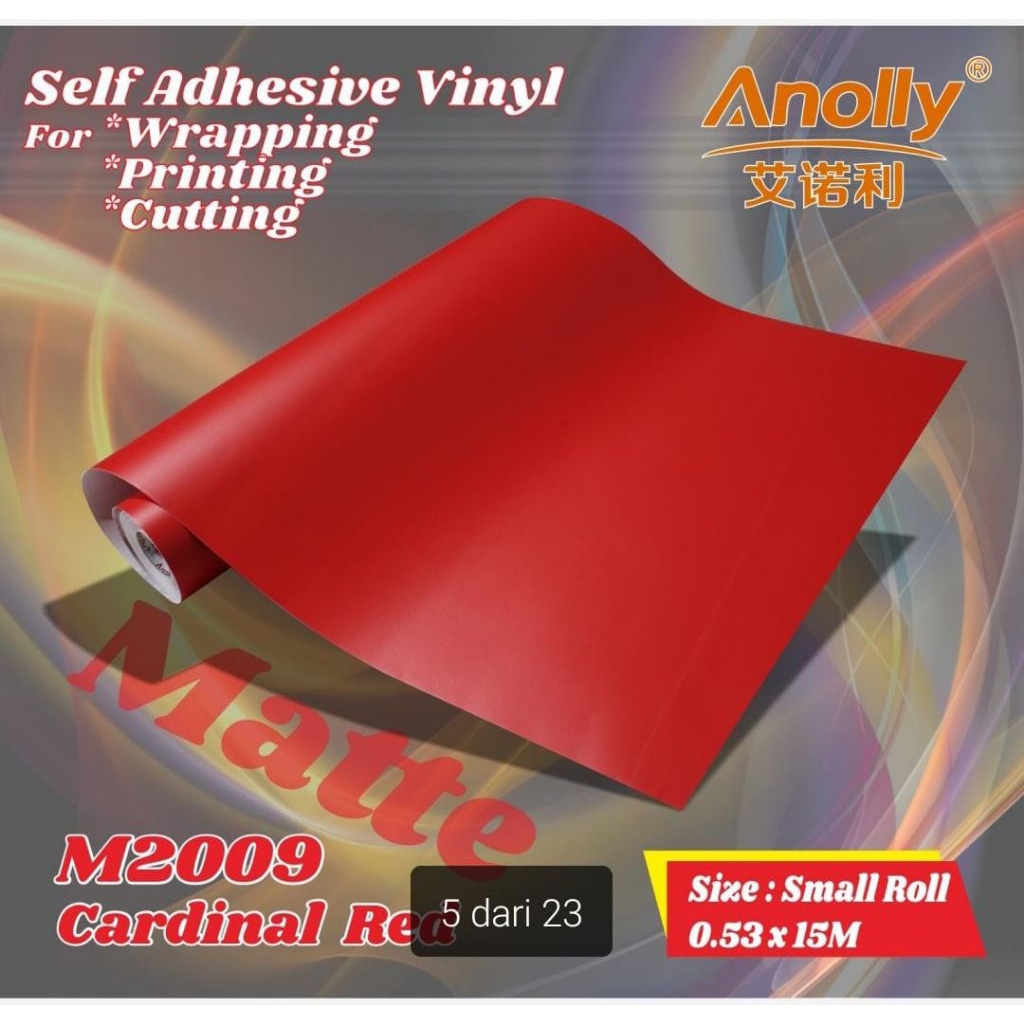 WALLPAPER STIKER MERAH MATTE/WALLPAPER STIKER MERAH DOF/WALLPAPER STIKER MERAH DOP/WALLPAPER STIKER 
