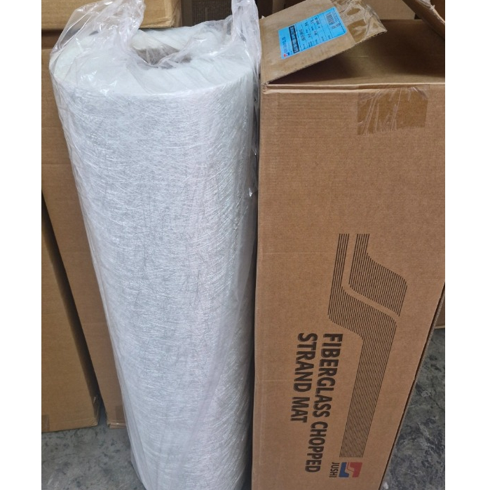 Serat Fiberglass Mat merk JUSHI kemasan 1 roll kualitas terbaik