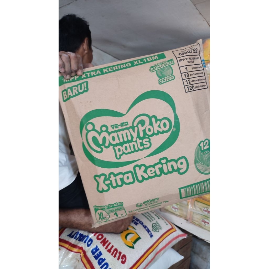 Mamypoko XL kemasan lama pants rencengan