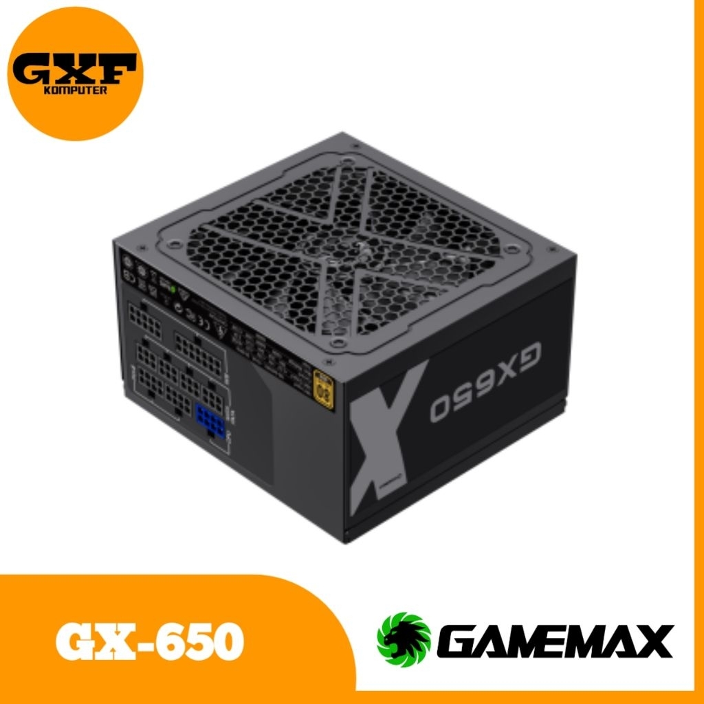 PSU GAMEMAX GX-650 650W Fully Modular 80+ Gold