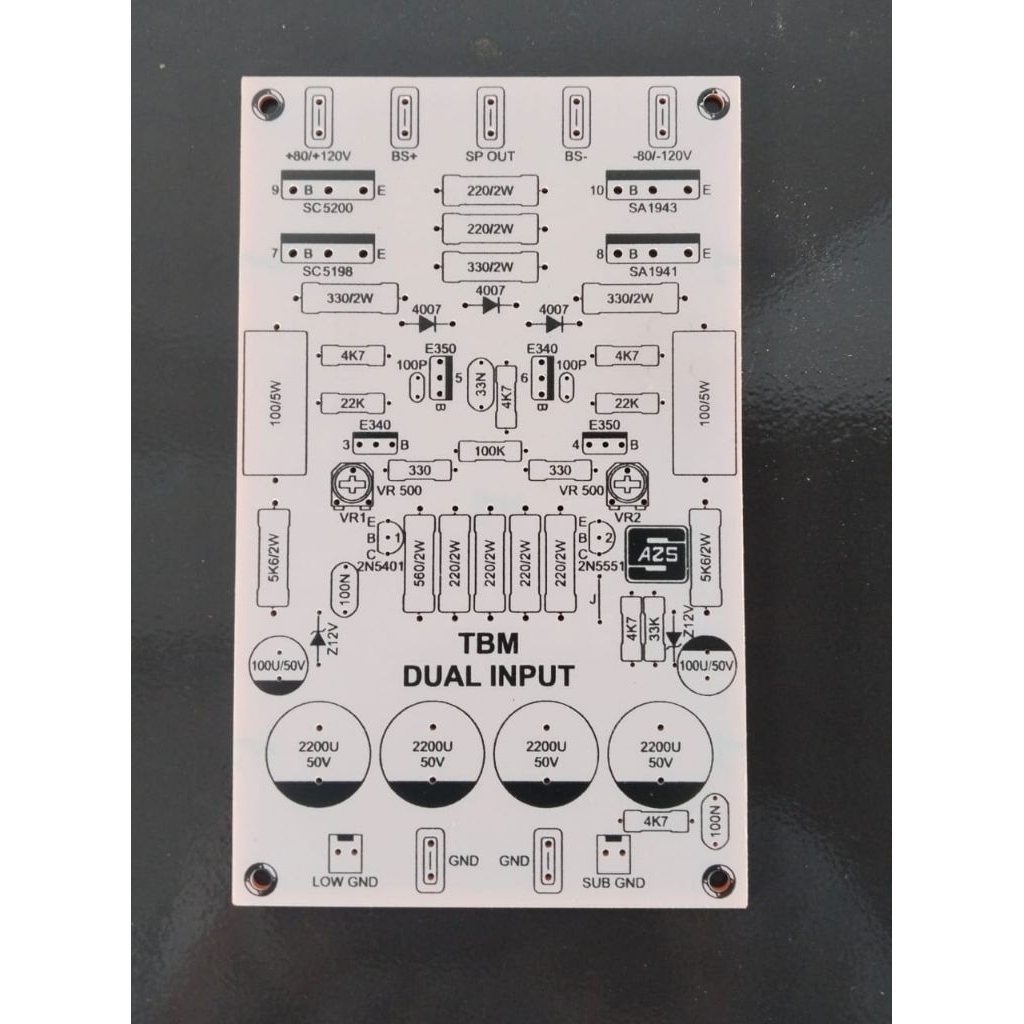 PCB Power TBM Dual Input Mono SH 951