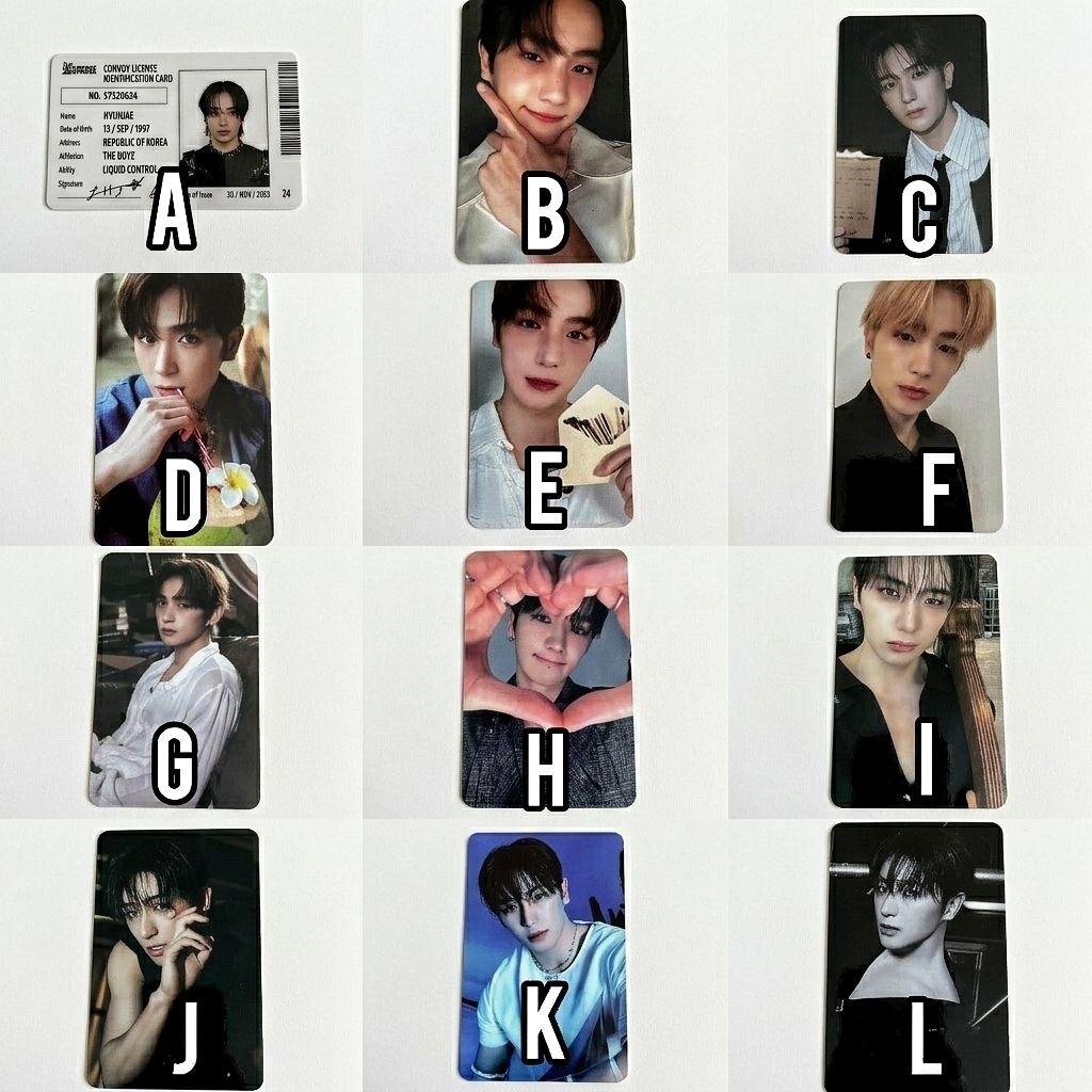 PHOTOCARD HYUNJAE THE BOYZ