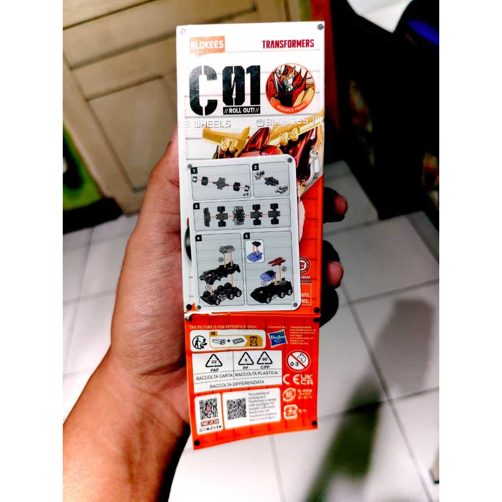 Blokees Wheels Transformers C 01 Scamper OFC