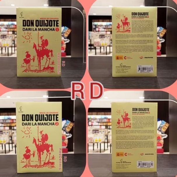 #Don Quijote Dari La Mancha Jilid 1, #Don Quijote Dari La Mancha Jilid 2 - Miguel De Cervantes