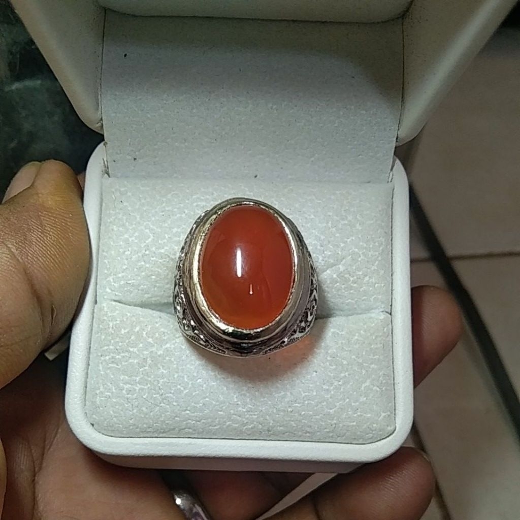 CINCIN BATU OBI MERAH/OBI SUM SUPER GIWANG