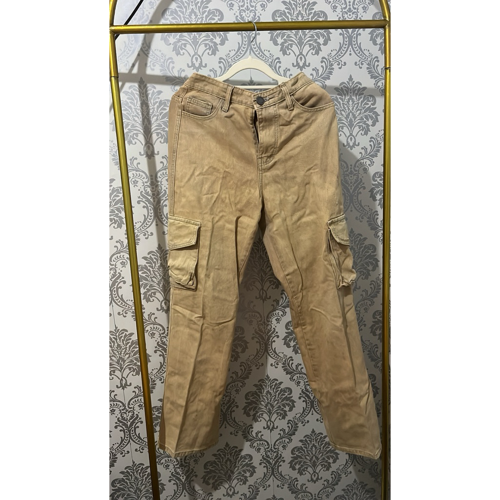 jeans coklat
