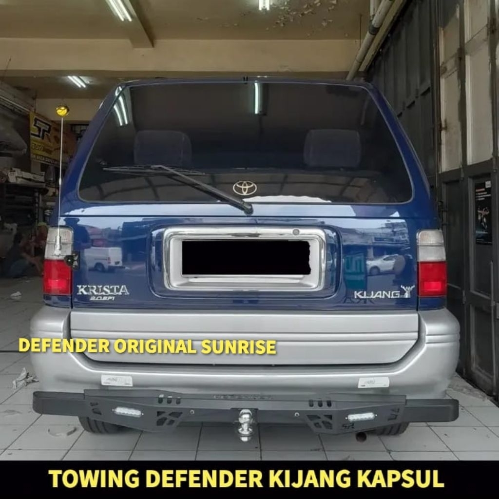 Towing pengaman bumper belakang kijang krista/lgx tahun 2000-2004 defender sunrise