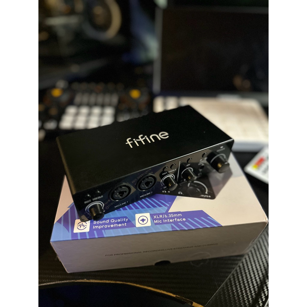 Fifine Ampli3 audio interface second review