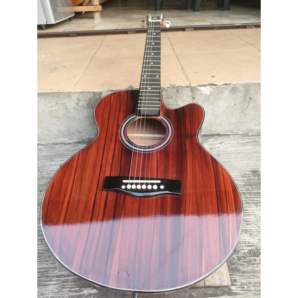 akustik gitar string fg255 yamaha tanbes aktif wrna corak2 loreng