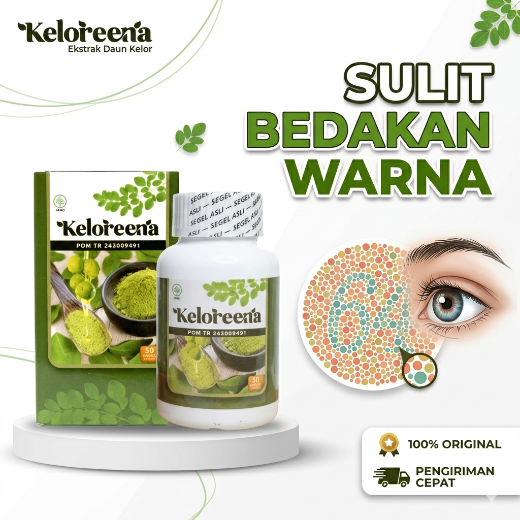 Obat Buta Warna Parsial Vitamin Mata Buta Warna Parsial, Mencegah Buta Warna, Pengobatan Buta Warna 