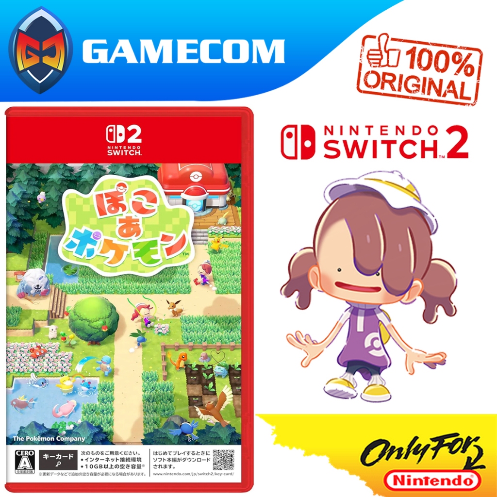 Pokemon Pokopia Game NIntendo Switch 2 NS2 Pokemon Pokopia