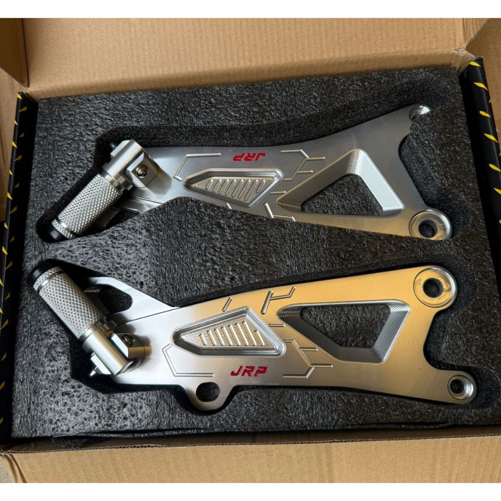 Step Footstep Set Belakang Rx King Aluminium Cnc JRP Fustep Belakang Set Rx King