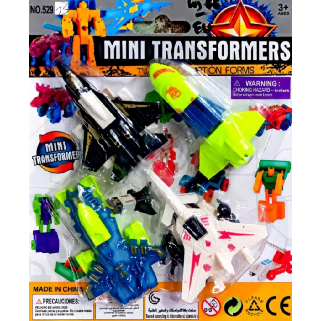 Pesawat Tempur Mini Figures Transformers