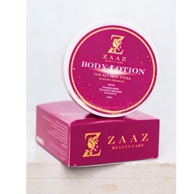 Body lotion Zaazbeautycare Premium untuk mencerahkan kulit / handbody pemutih ampuh / lotion pemutih