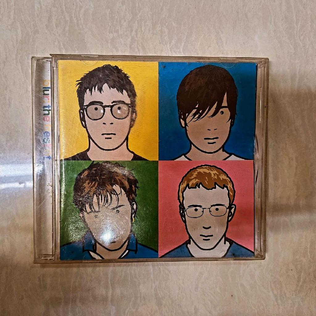 cover cd musik original Blur - best of