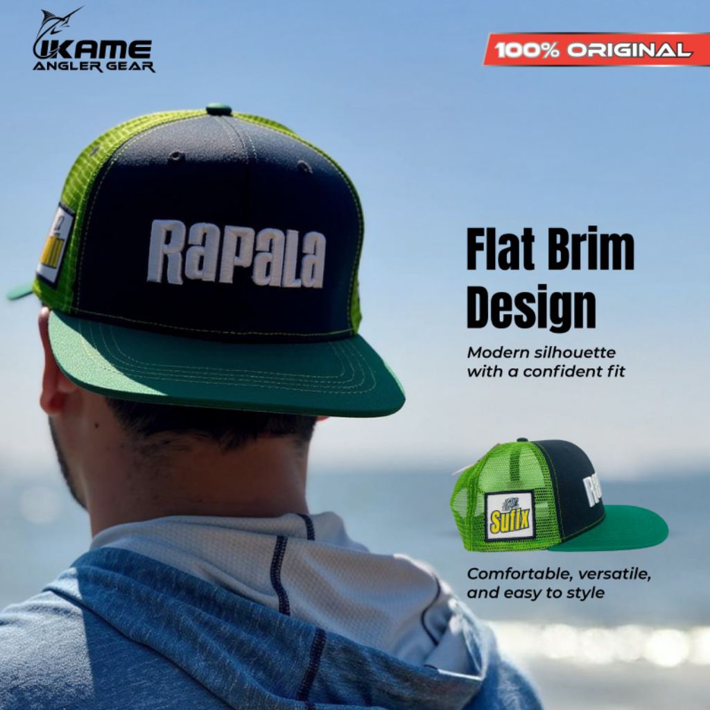 TOPI MANCING SNAPBACK/RAPALA ICE FORCE/TOPI MANCING/TOPI MANCING RAPALA/TOPI RAPALA ORIGINAL