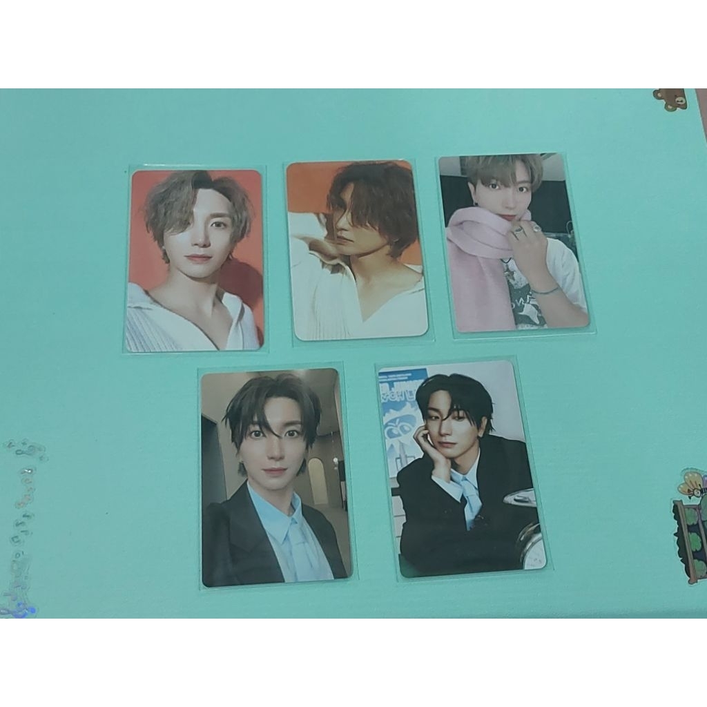 OFFICIAL PHOTOCARD LEETEUK SUPER JUNIOR