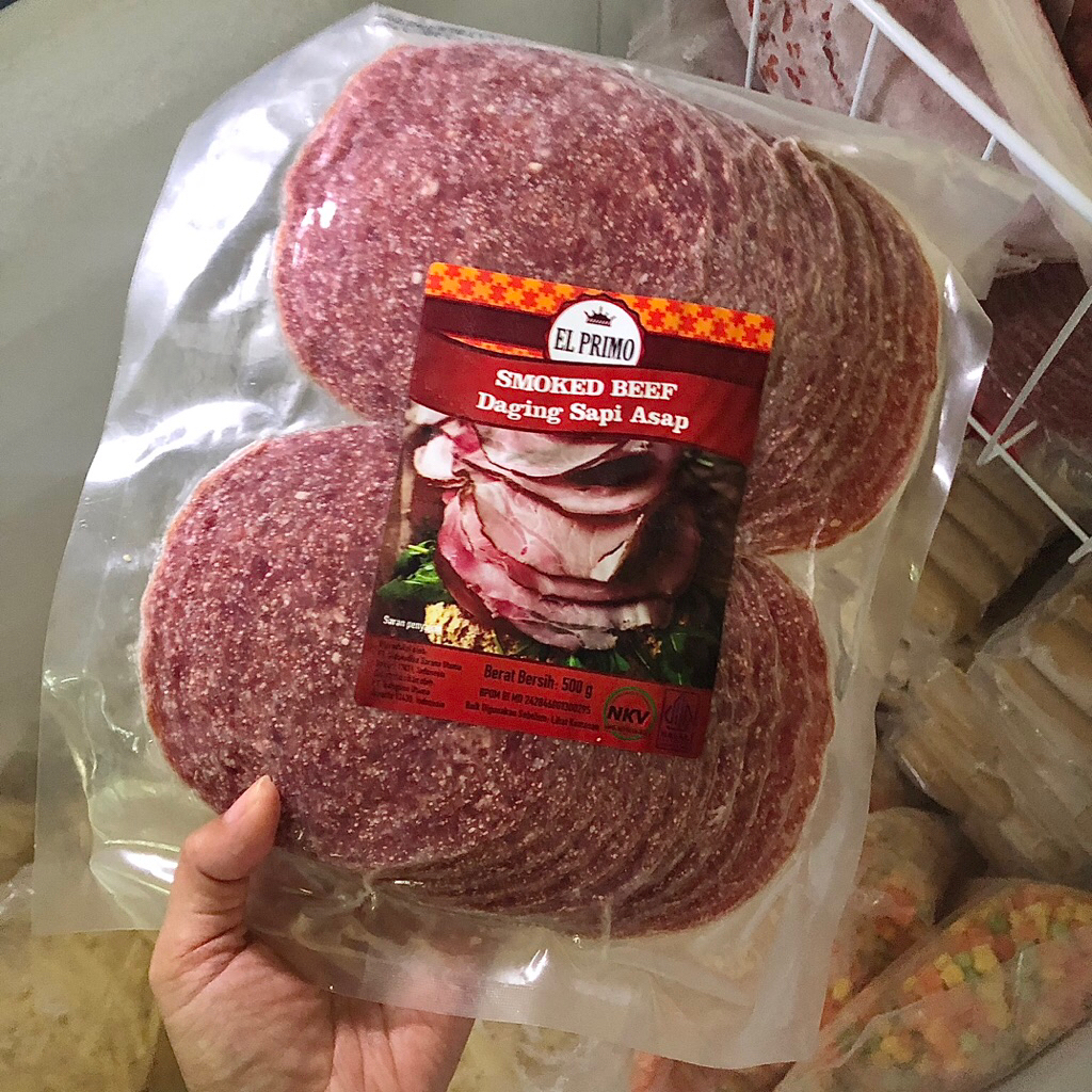 Smoked Beef El Primo 500 gram