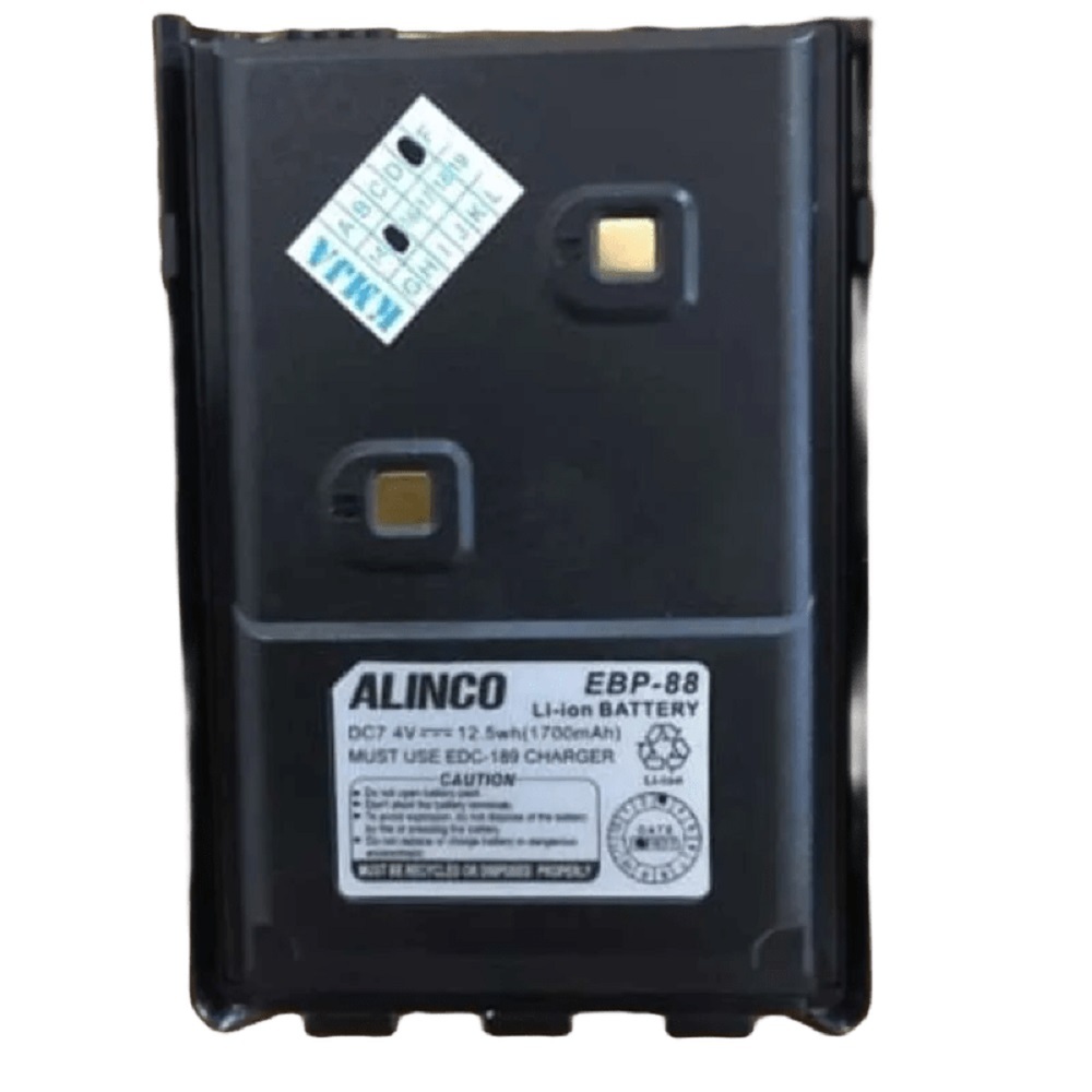 Baterai HT Alinco EBP-88 Original Batre Handy Talky Alinco DJ-W10