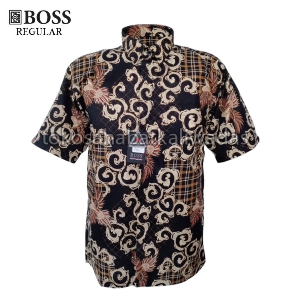 KEMEJA TANGAN PENDEK REGULAR BOSS 8238