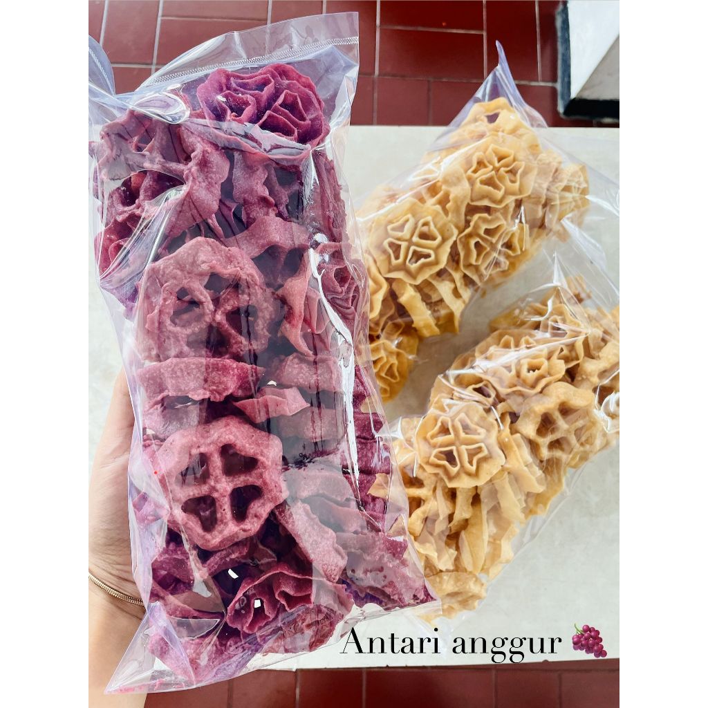 Kembang Goyang 1kg 500gr Antari kembang Goyang Wijen Manis