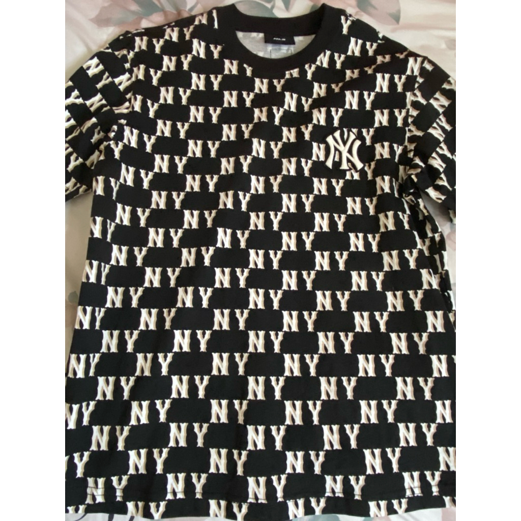 MLB NY T-Shirt MONOGRAM oversized 100% original
