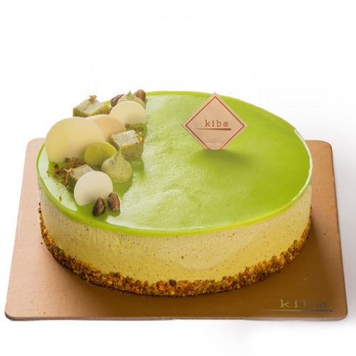 KIBO Royal Pistachio Cloud Cheese cake - Kue Ulang Tahun