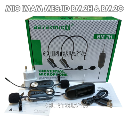 MIC IMAM MASJID BEYERMIC BM 2H DAN BM 2C MIC WIRELEES IMAM MASJID BEYERMIC