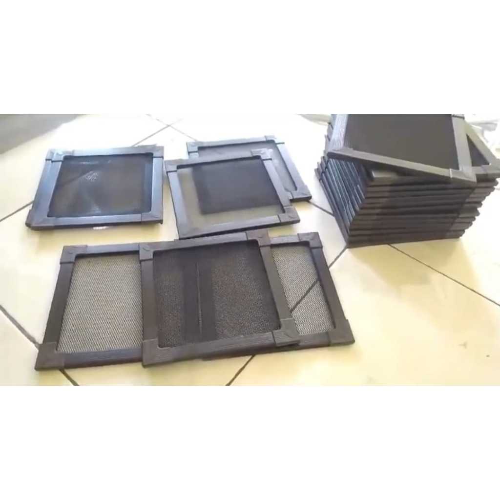 Kasa Nyamuk Magnet Alumunium untuk ventilasi dan Jendela
