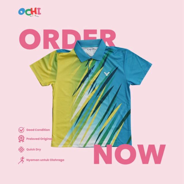 Baju Jersey Badminton VICTOR Preloved (PRE011)