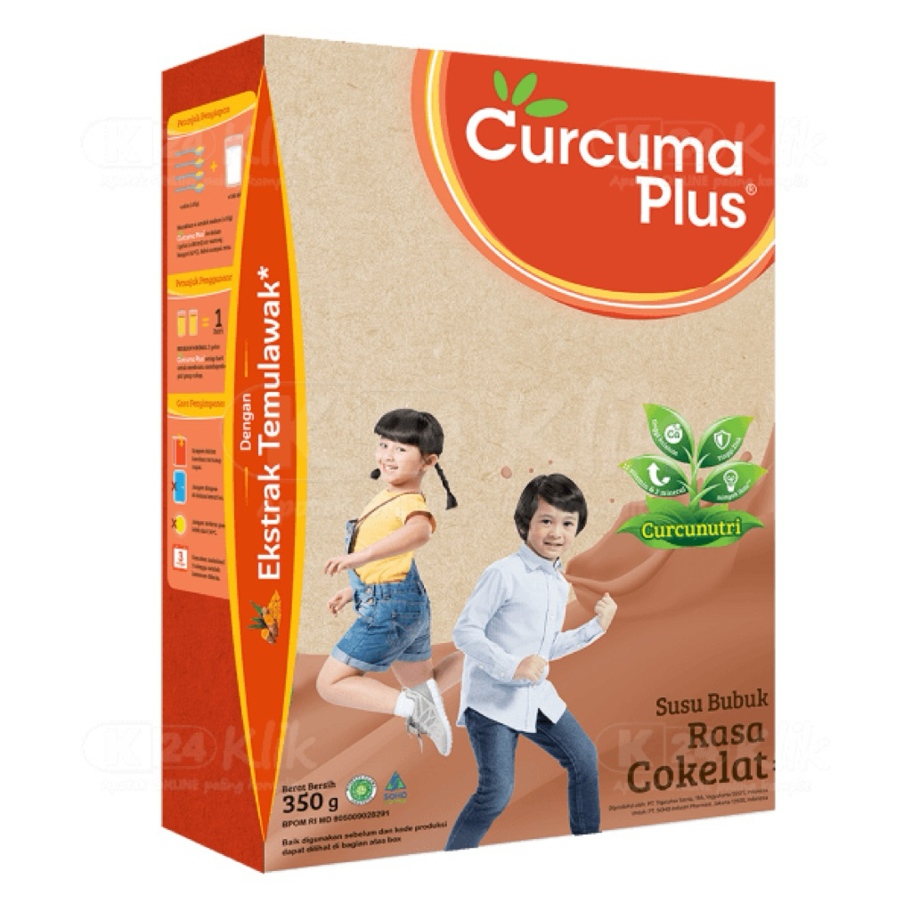 CURCUMA PLUS Susu Bubuk Anak Rasa Cokelat