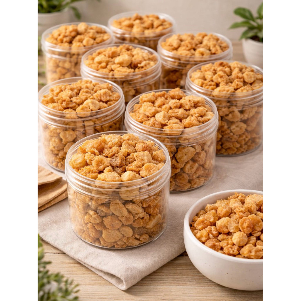 Lemak babi goreng kering/bak yu phok yg wangi enak by opig