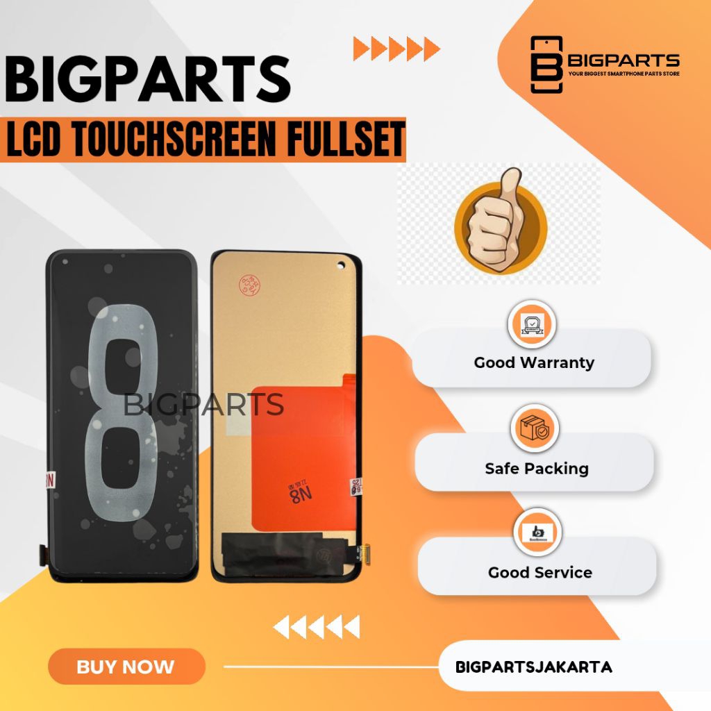 LCD TOUCHSCREEN VIVO X50 PRO COMPLETE