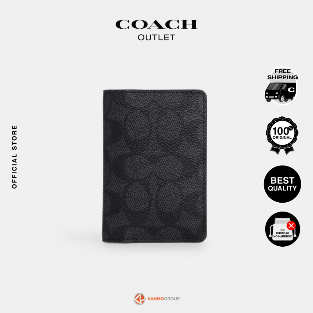 Coach Id Card Wallet - Dompet Kartu Pria
