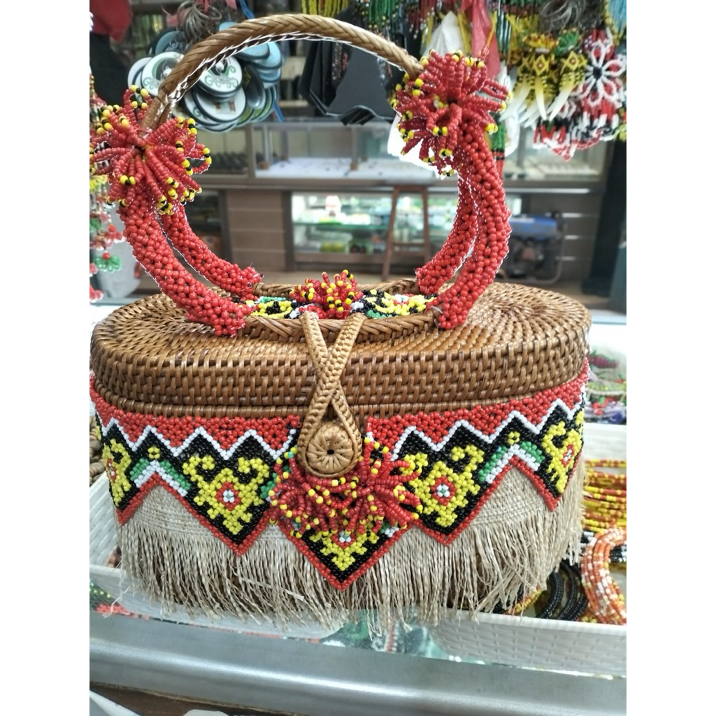 Tas handbag etnik rotan Kalimantan | tas dayak Kalimantan | tas rotan | Tas rotan Kalimantan | tas r
