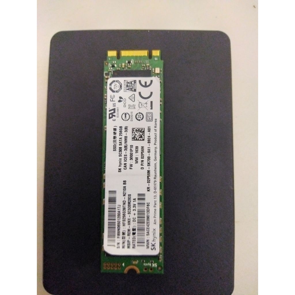 Ssd SK Hynix ssd 256gb M2 nvme High performance storage untuk PC dan LAPTOP
