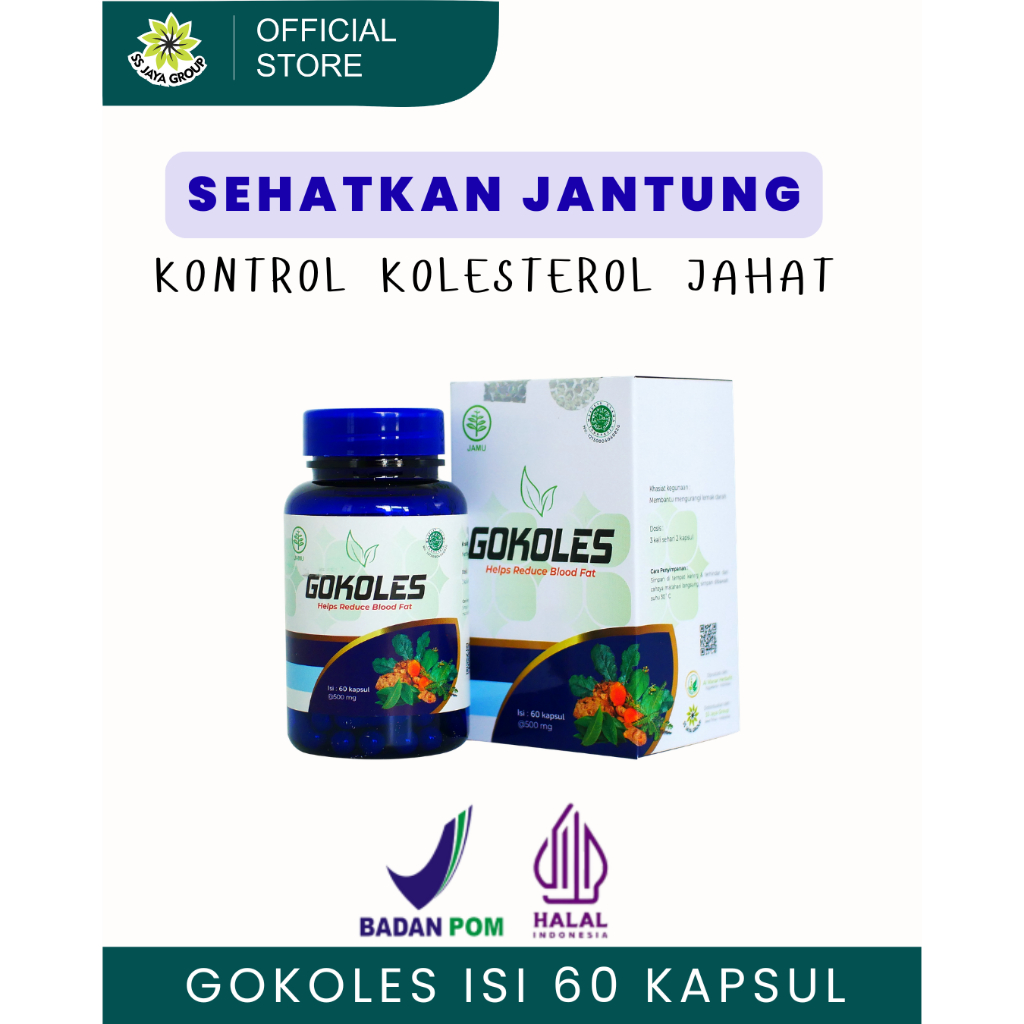 Gokoles obat jantung obat kolesterol obat kesemutan suplemen jantung
