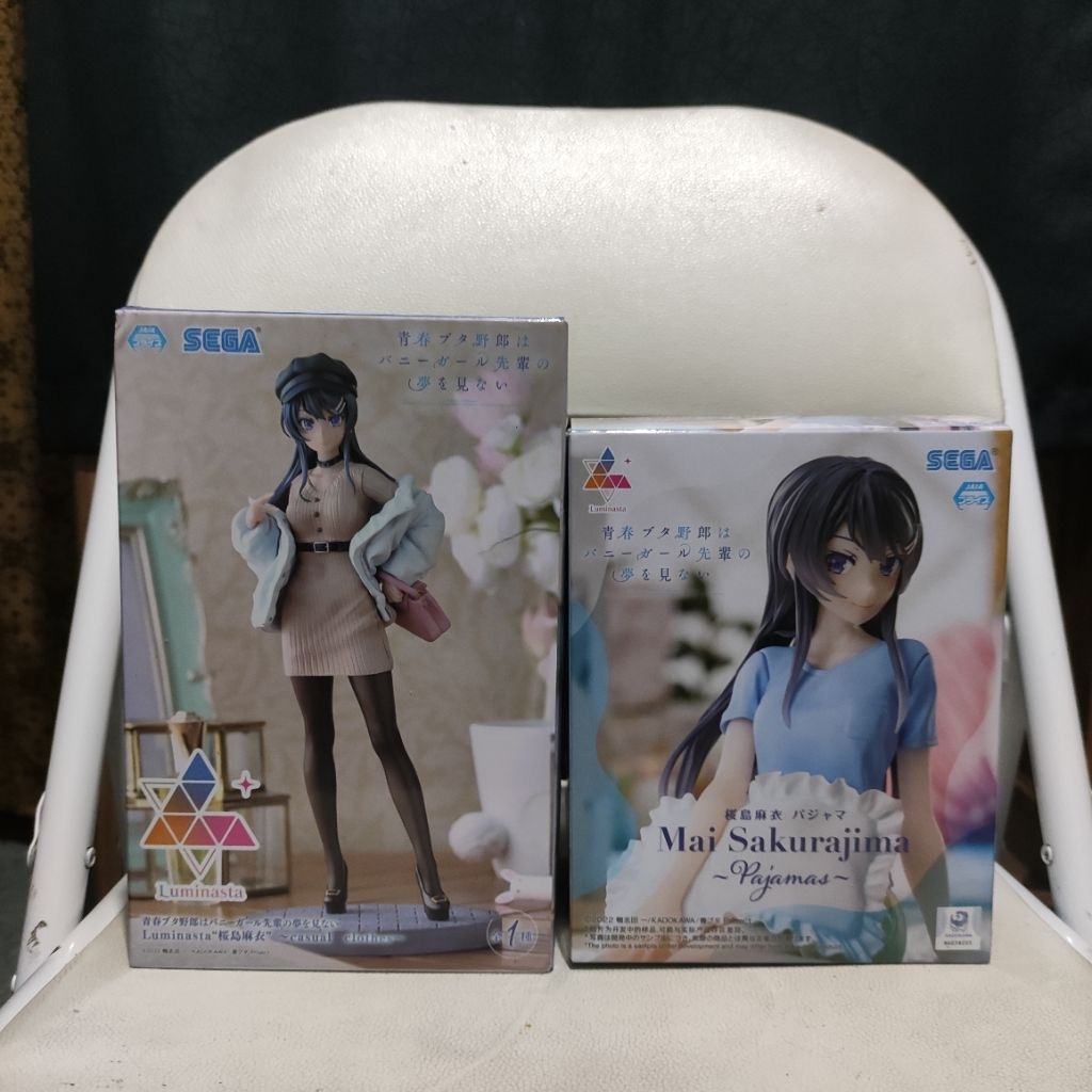 Set 2 Figure Mai Sakurajima