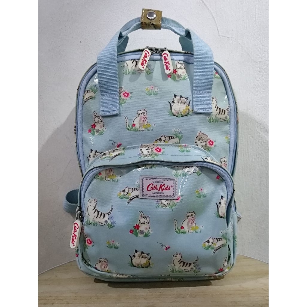 Cath Kids Backpack Ransel Motif Biru Waterproof