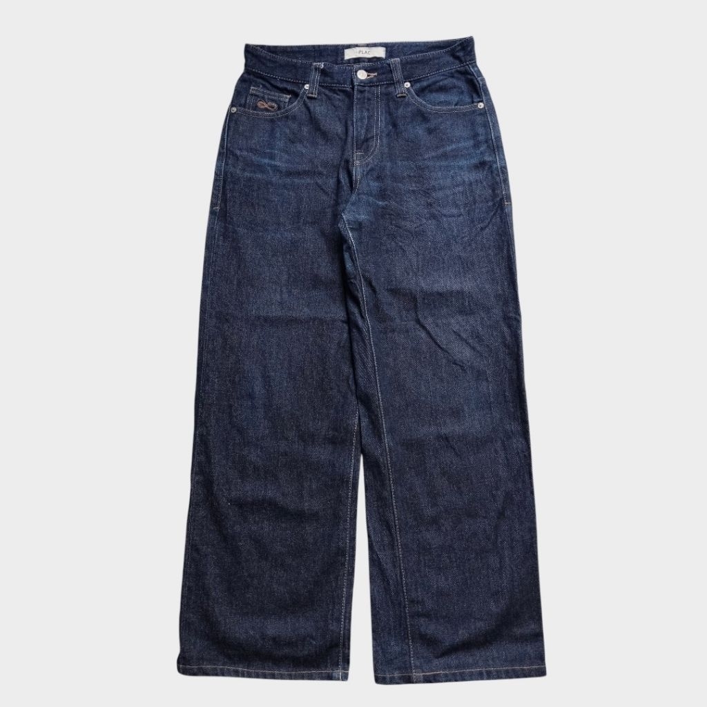 Plac denim wide non selvedge jeans