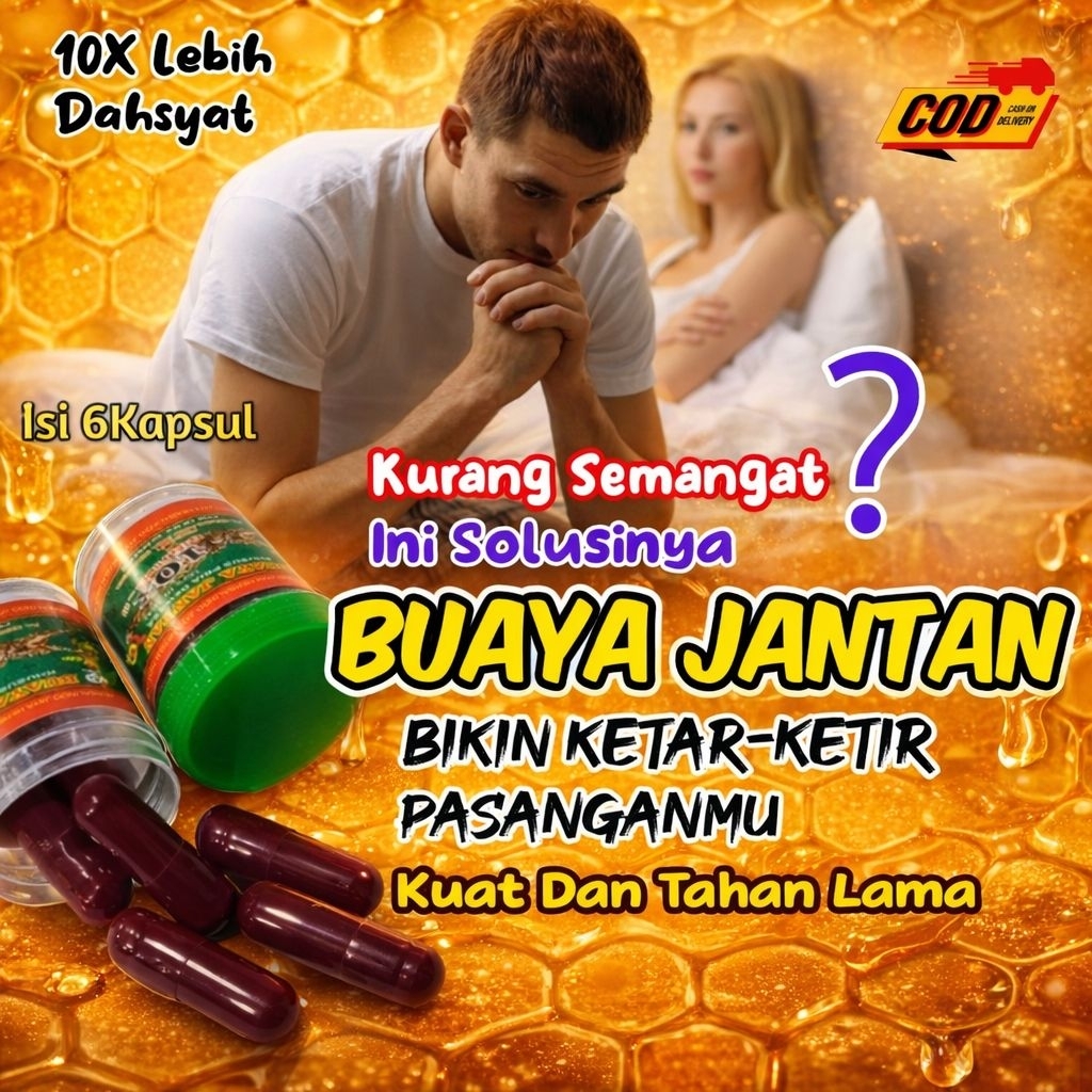 Madu Buaya Jantan Asli Original