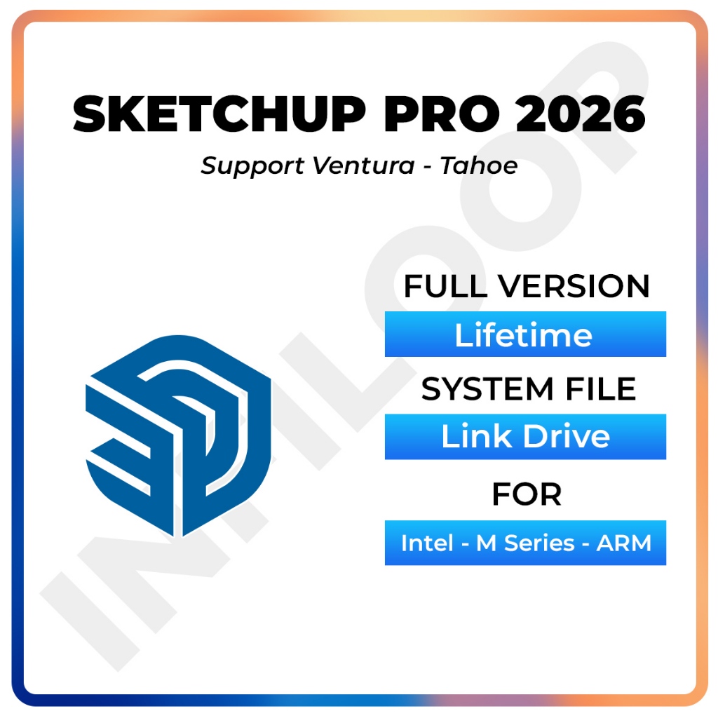 SketchUp Pro 2026 For Mac Os Lifetime Version