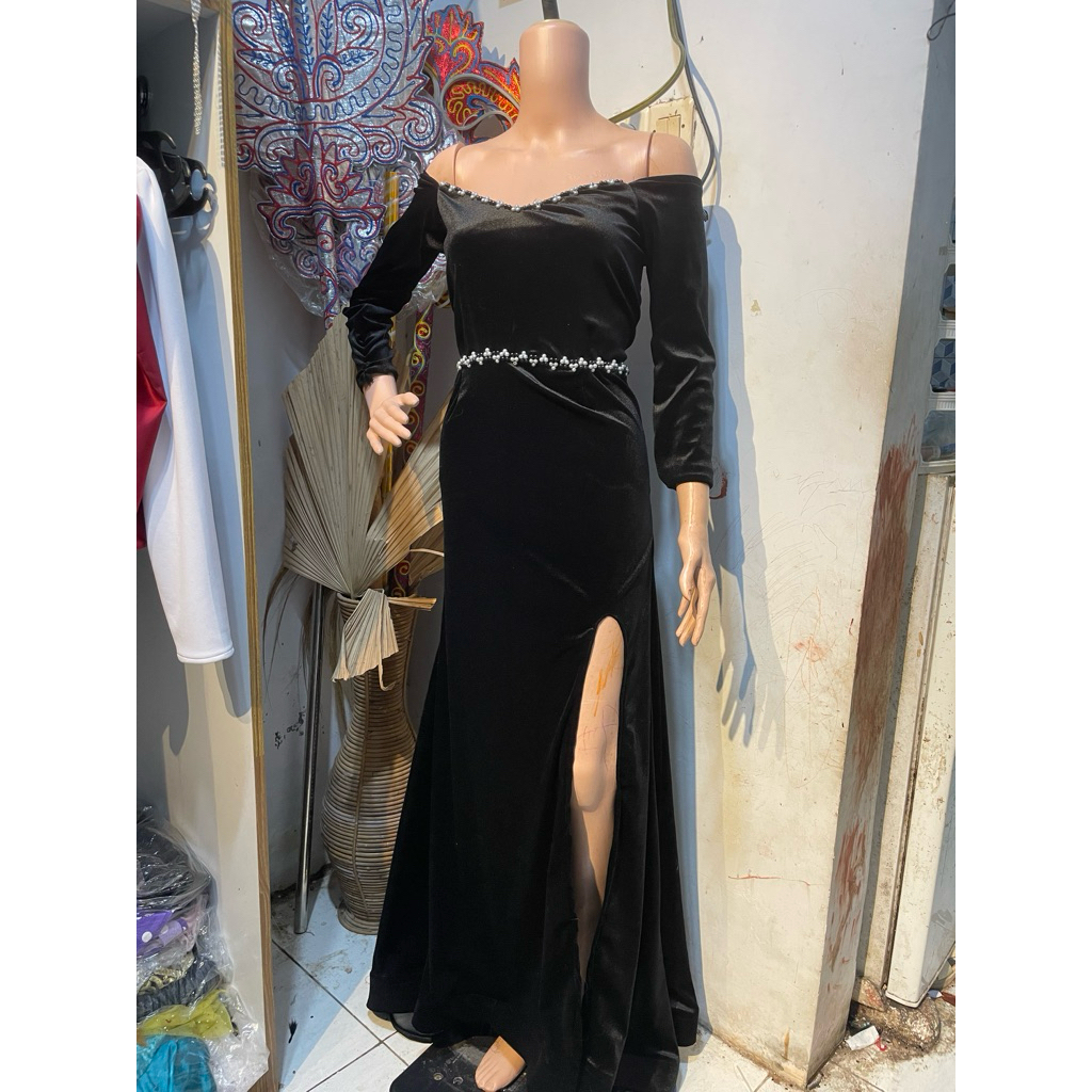 baju penyanyi duyung hitam