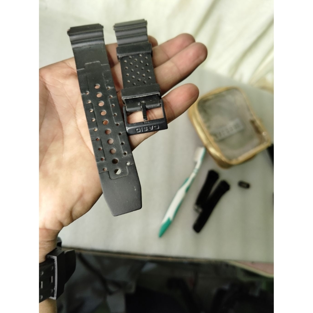 STRAP JAM TANGAN CASIO SECOND