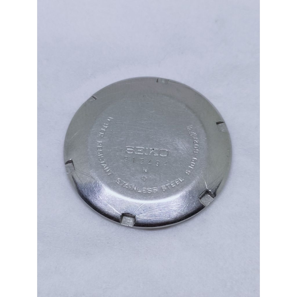 Seiko vintage watch 6309 automatic japan original part case body backcase tutup mesin jam tangan ant