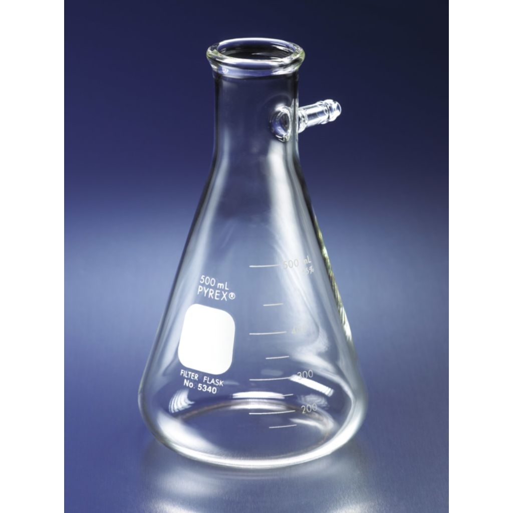 filtering flask 500ml pyrex