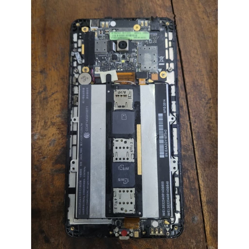 Mesin Asus Zenfone 6 2014 (T00G)
