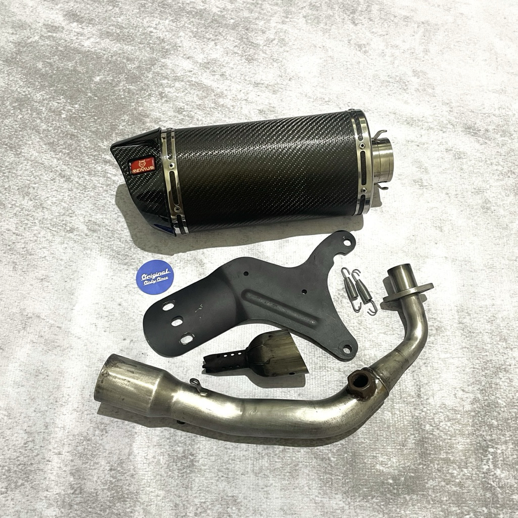 Knalpot Remus RSC Red logo Modern Vespa Sprint Primavera S Lx LxV (Second)