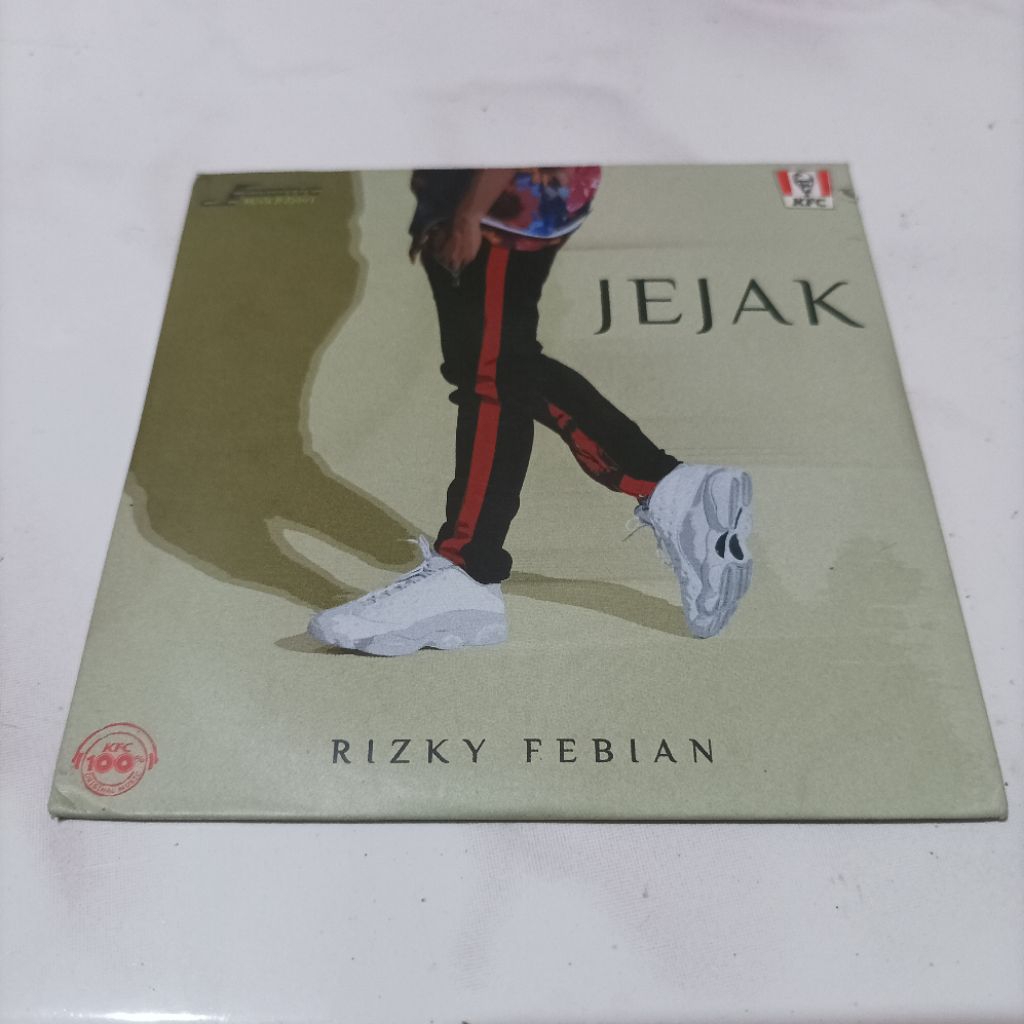 Original CD Audio Music Rizky Febian Album Jejak